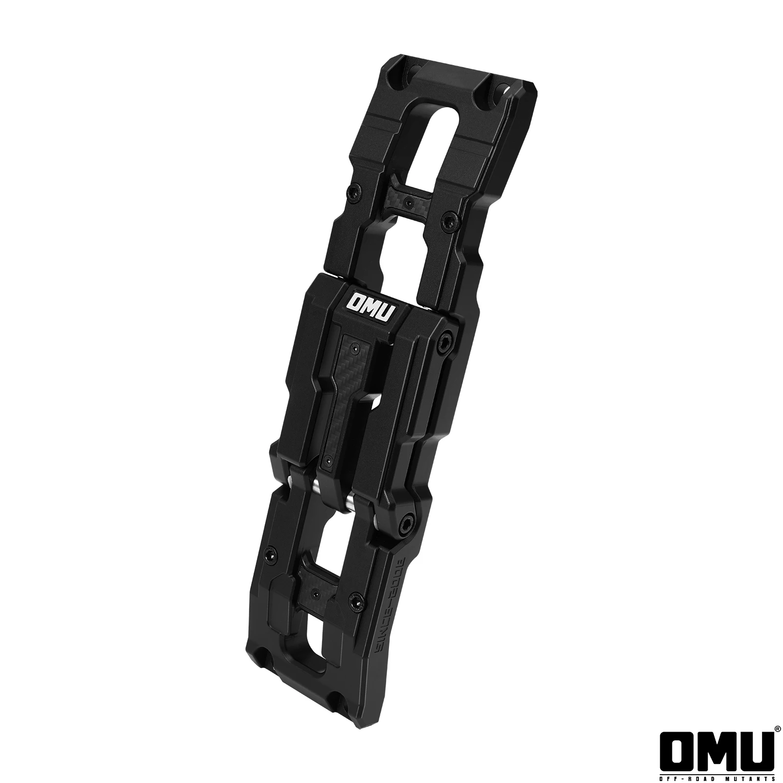 Black Aluminum Magnesium Alloy Door Hinge Steps Folding Door Pedal For Jeep Wrangler JK JL Gladiator JT 2007-2024 OMU002 — zdjęcie 4
