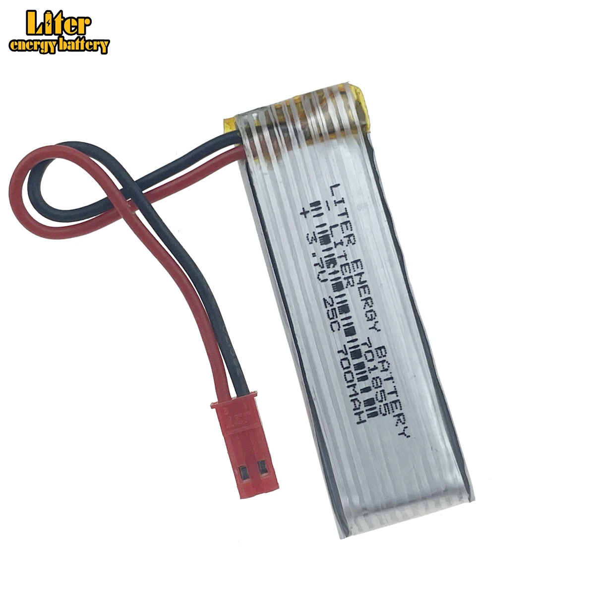 JST-2P 701855 3.7V 700mAh Drone batteria ricaricabile ai polimeri di litio 701855 per RC UDI u817 u817a u817c s032