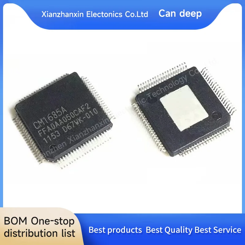 1pcs/lot CM1685A CM1685 QFP80 Liquid crystal display chip