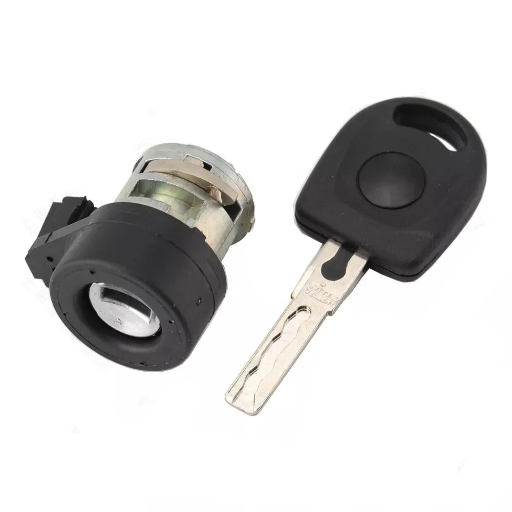 CHKJ Car Ignition Switch Lock Barrel Cylinder For VW Passat B5 Bora Polo for Magotan Set Replacement Ignition Lock Cylinder