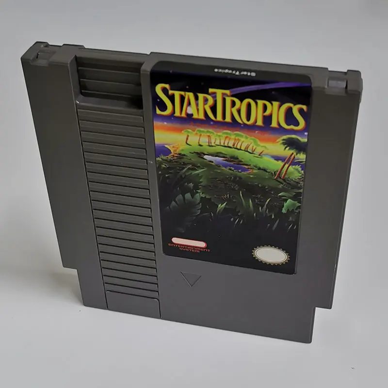 StarTropics  Multi Game Cartridge for NES NTSC And PAL Version 8 Bit Video Game Console