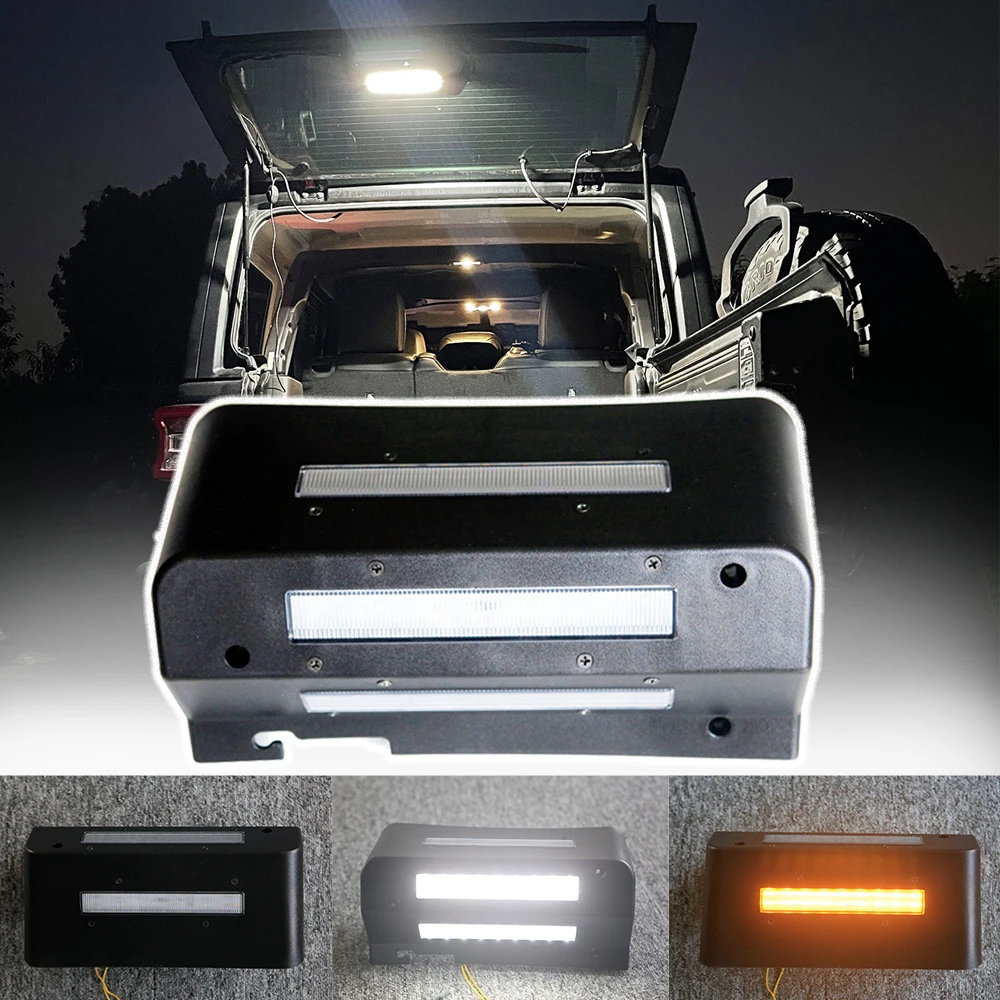 

Tailgate Reading Light For Jeep Wrangler JK 2007-2017 JL 2018-2022 LED Truck Light Rear Lift Gate Light Cargo Light