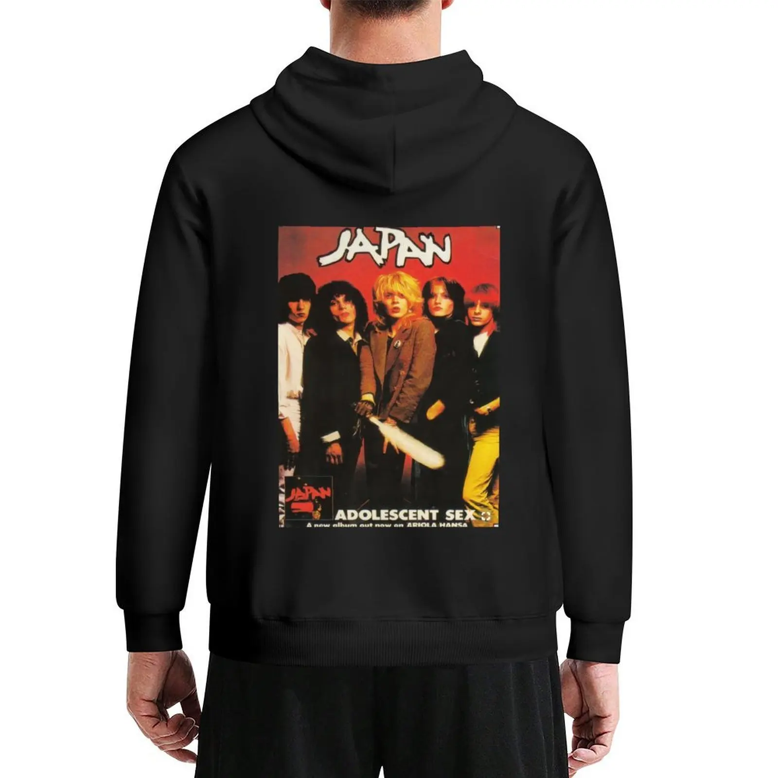 

japan 80s retro Hoodie autumn new products clothes for men men's winter sweater japanese style tracksuit