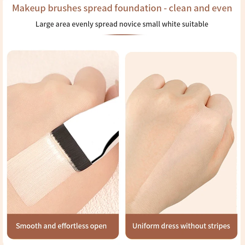 2pcs/3pcs One palette and one palette stick Foundation brush set Stainless Steel Foundation shovel facial makeup tool