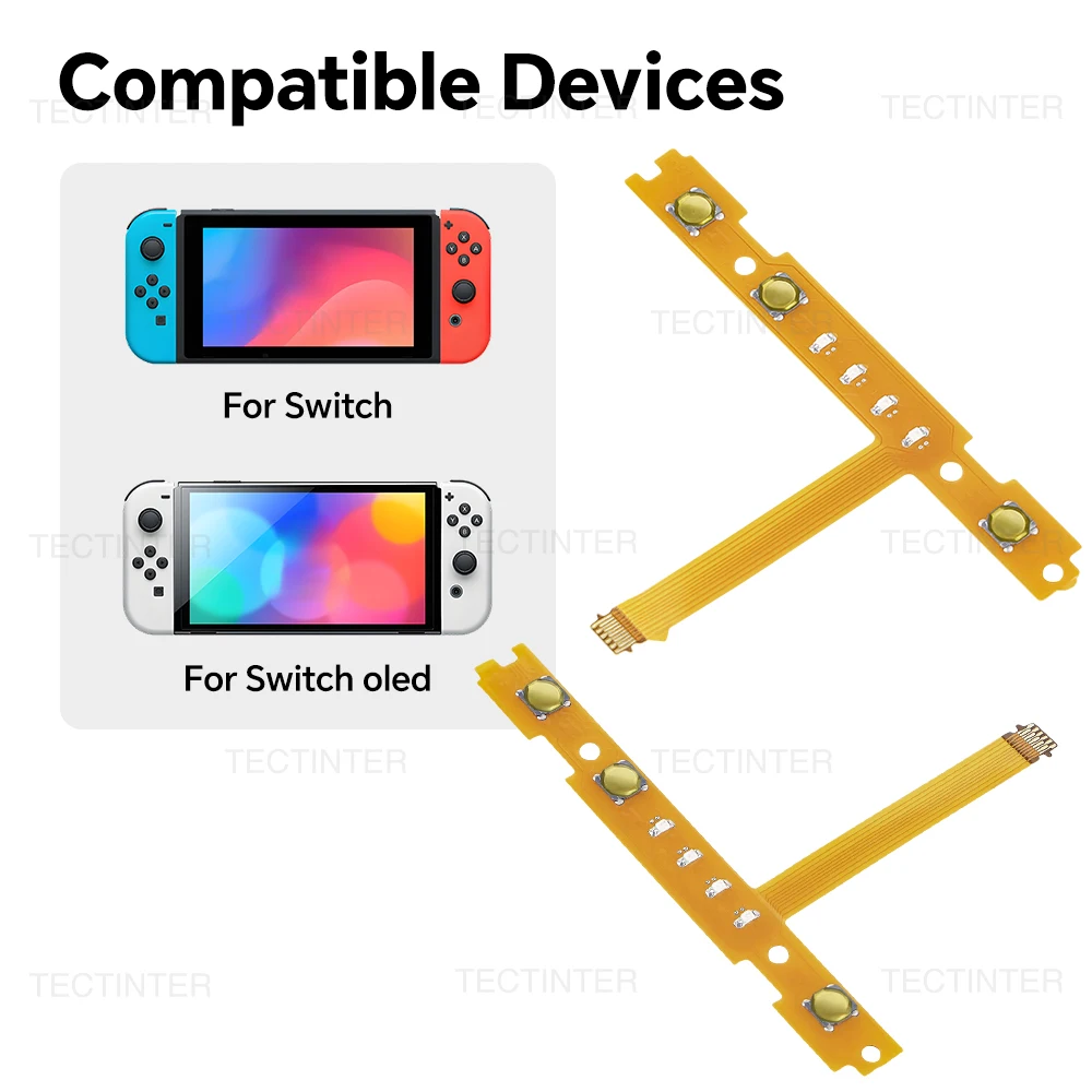 Replacement Flex Cable for Nintendo Switch/Oled Joystick-Controller SL SR ZR ZL Right Left Button Key Ribbon Repair Accessories