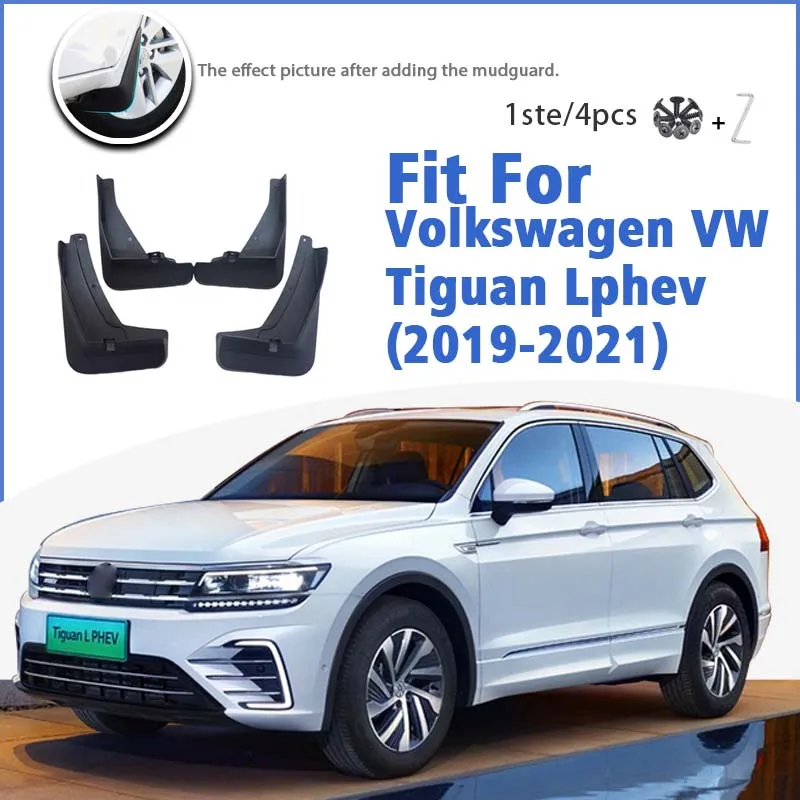 

Mudguard For Volkswagen VW Tiguan Lphev 2019-2021 Front Rear Mudflaps Mudguards Car Accessories Auto Styline Splash Guard Fender