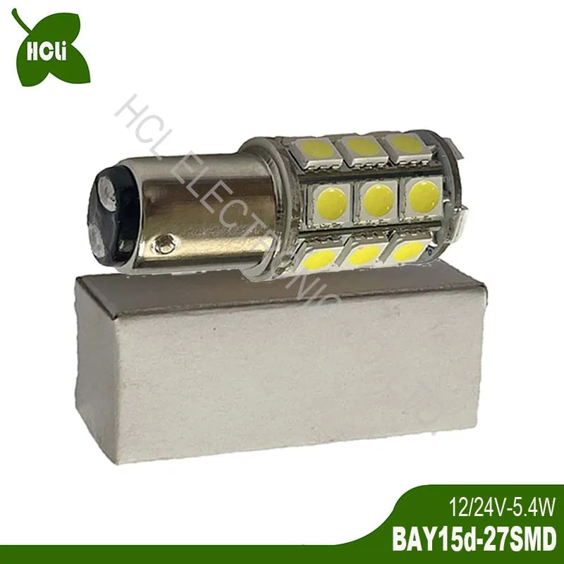 

High quality 12V 24V 1157 BAY15d BAZ15d P21/5W Auto Led Brake Lights Turck Lamp Ship Lights Car Tail Bulb free shipping 50pc/lot