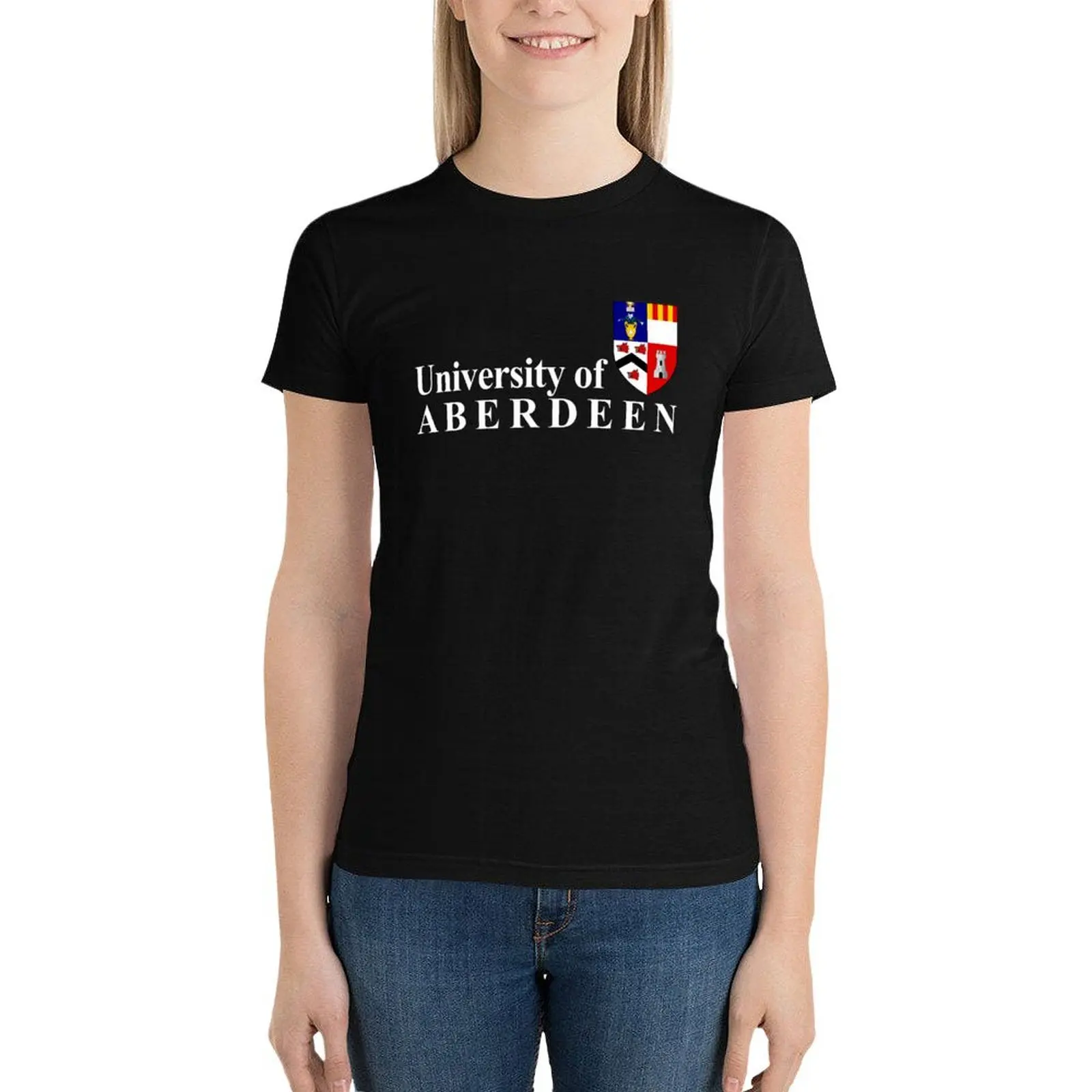 

University of Aberdeen T-Shirt summer clothes cute tops tees Women's t-shirt