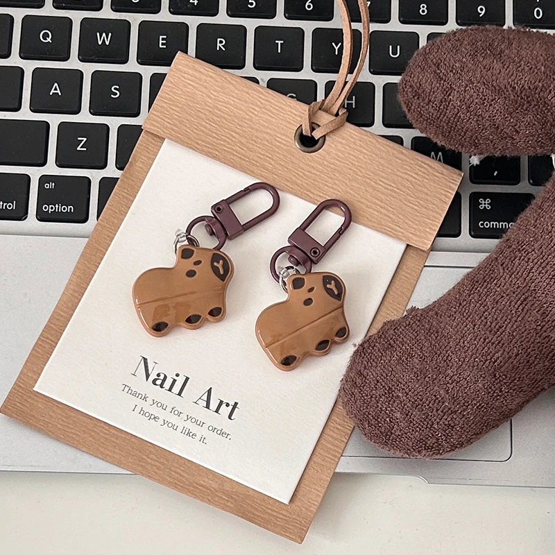 Cartoon Capybara Keychain Lovely Capybaras Keyring Key Holder Accessories Cute Bag Pendant For Couple Gifts