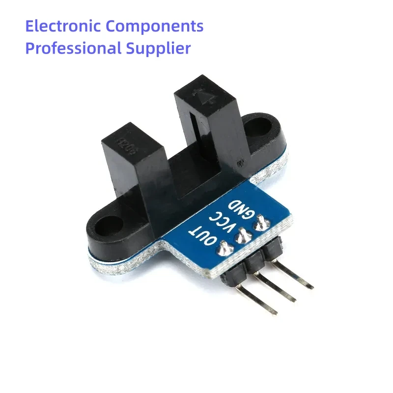 5pcs/1pc Motor Test IR Infrared Slotted Optical Speed Measuring Sensor Detection Optocoupler Module Board