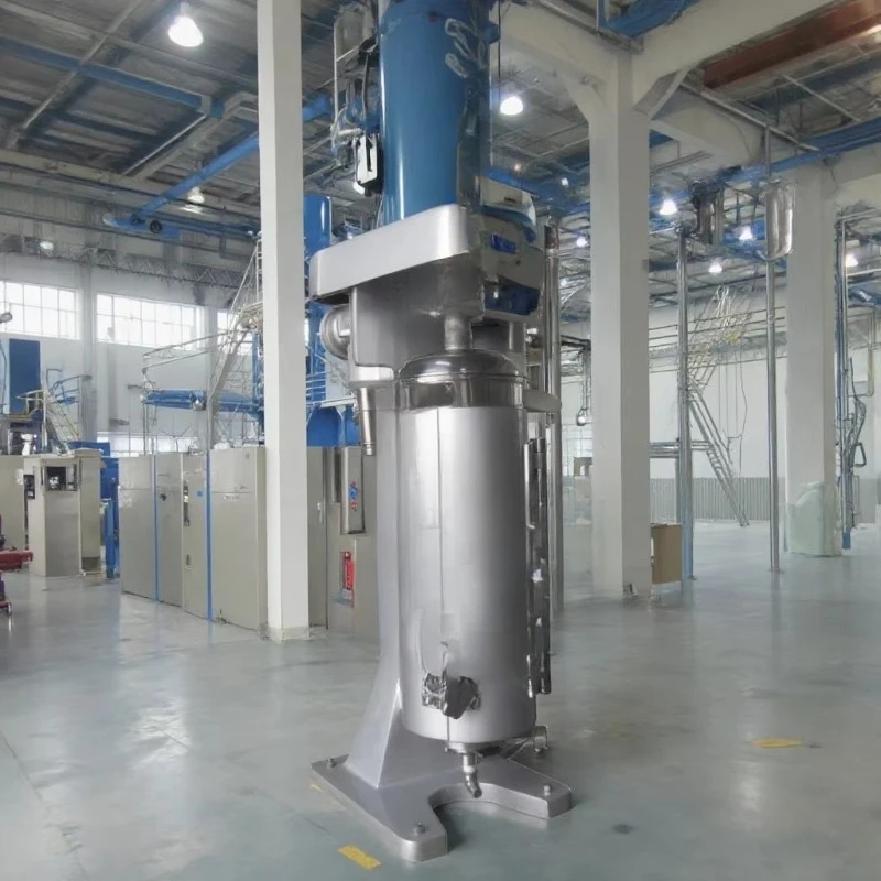Professional Vegetable Oil Continuous Centrifuge Tubular Oil-water Separator CE Certificate Bearing High Productivity