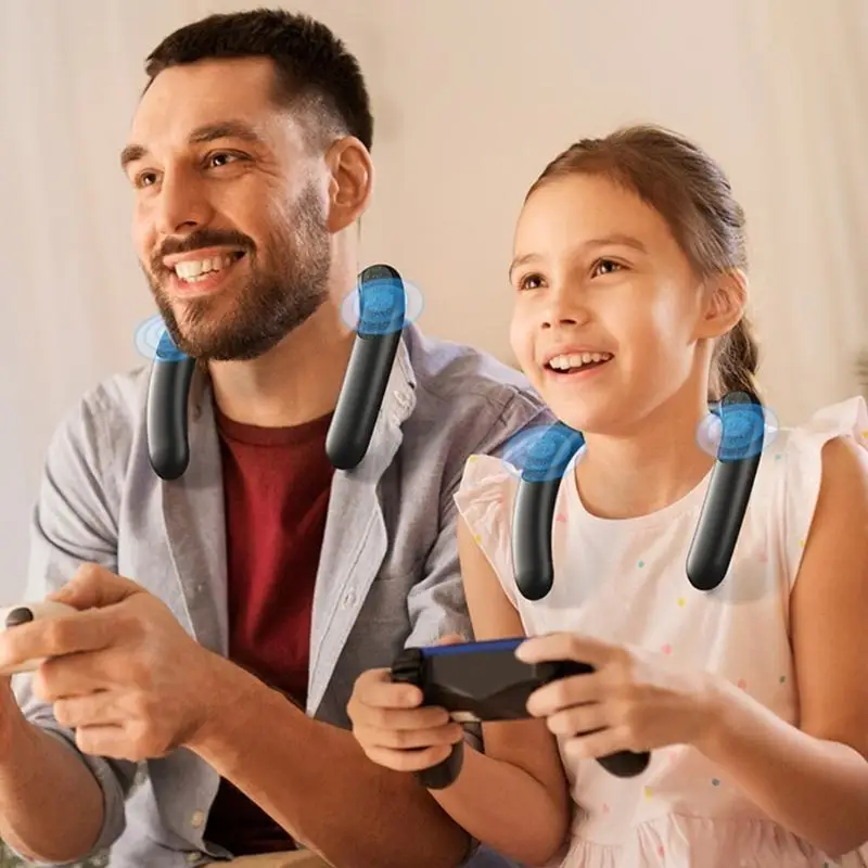 2025 Nuevo altavoz colgante cuello inalámbrico portátil 3D Surrograma para actividades libre