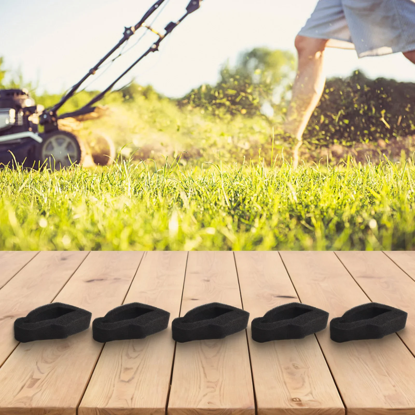 

Элемент воздушного фильтра в упаковке, совместимый с GX35 GX35NT HHT35S, 35 куб.см, сменный триммер для небольшого двигателя, кусторез