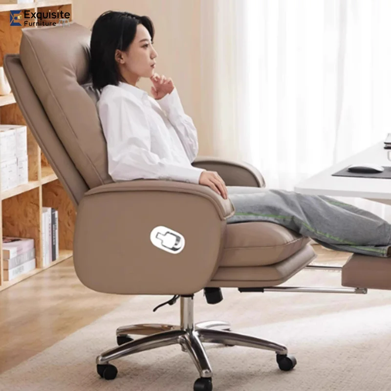 Lazy Study Office Chair Vanity Salon Desk Ergonomic Office Chair Modern Comfortable Arm Nordic Sillas De Oficina Home Furniture