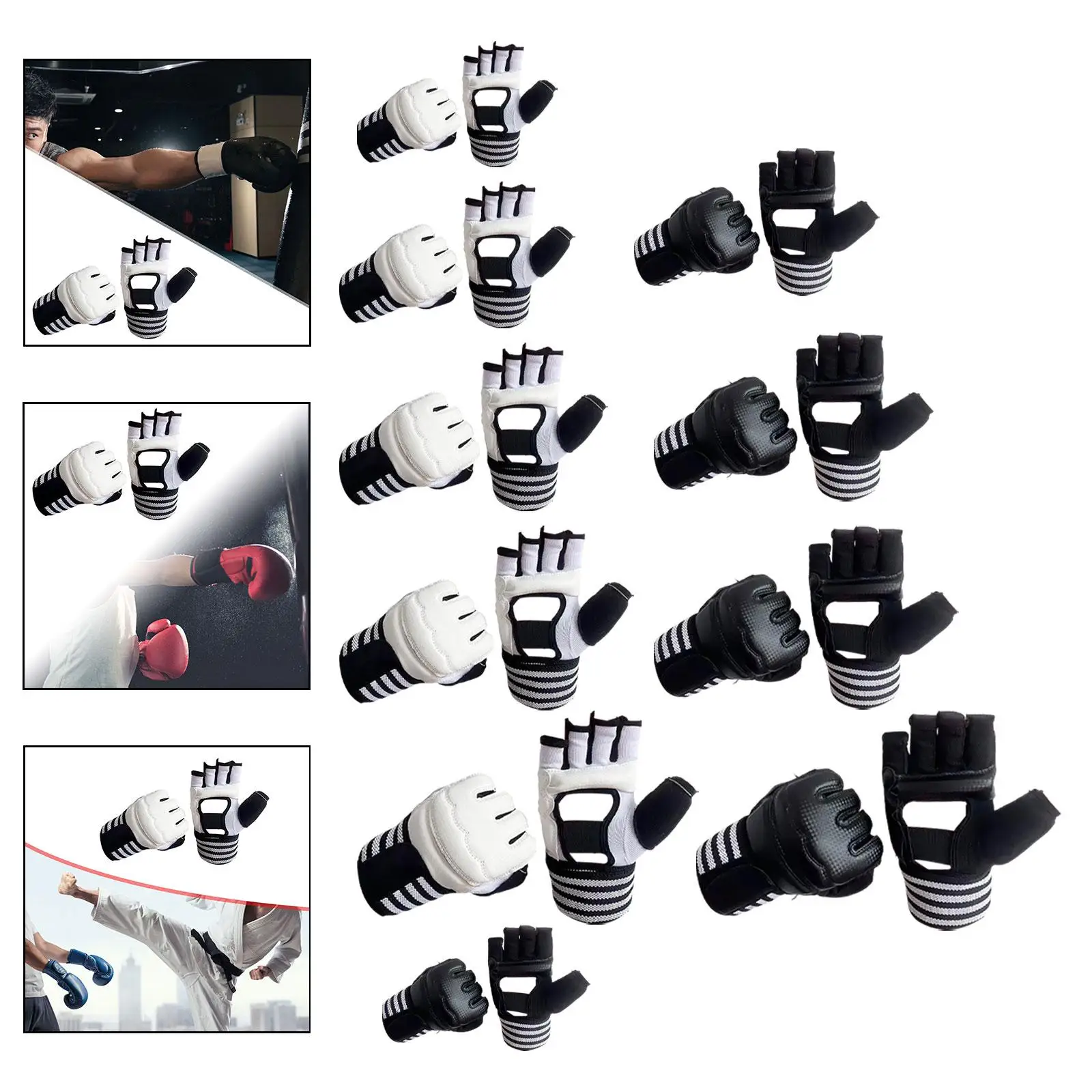 

Boxing Hand Wraps Inner Gloves Breathable Under Mitts for Mma Fitness Sports