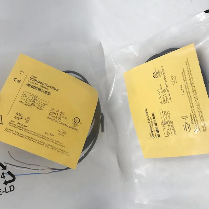 2025 Original Turck DOIR450-BT18-VN6X2 Photoelectric Sensor Fake One Penalty Ten Warranty For One Year