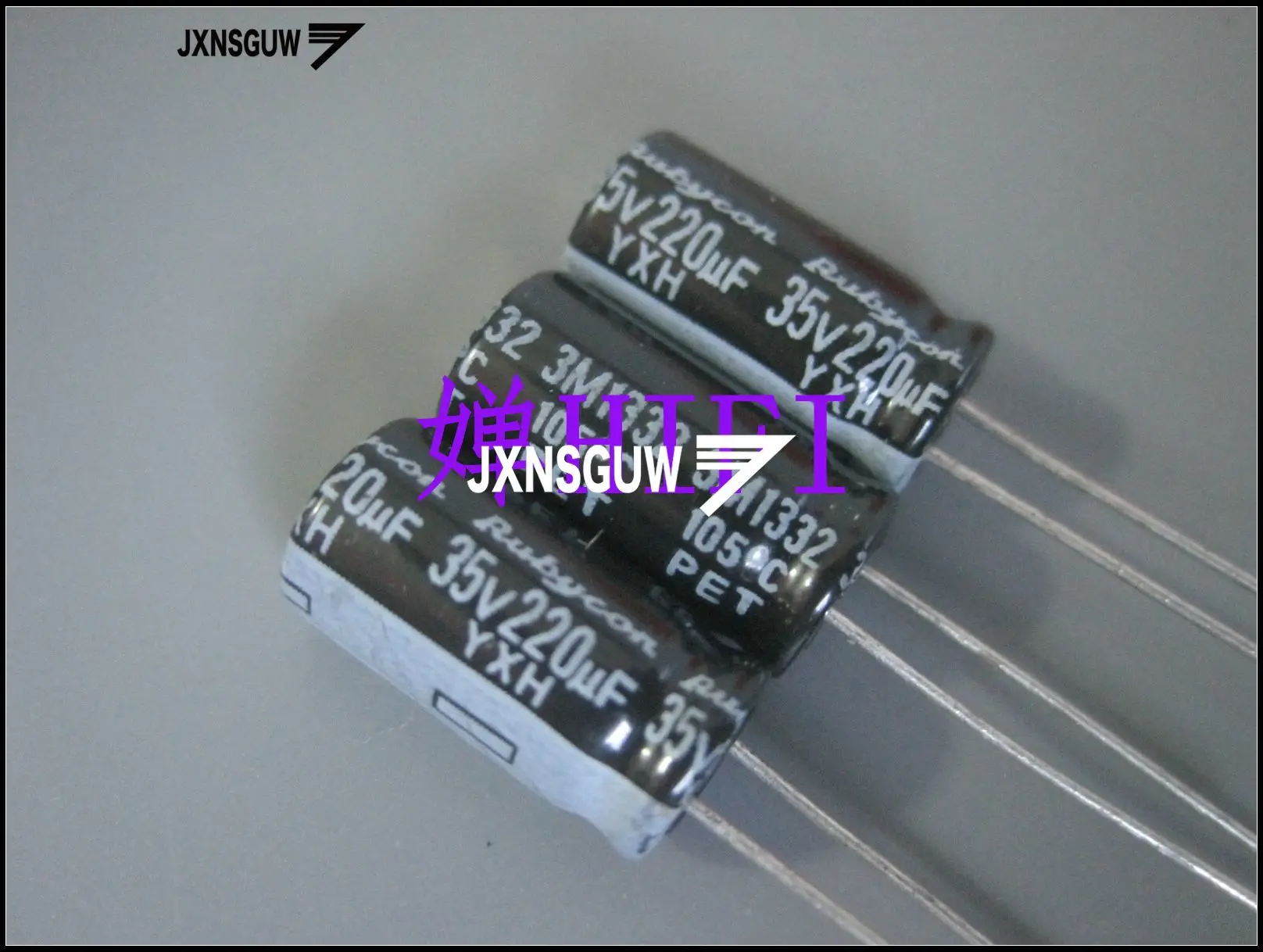 

20PCS NEW RUBYCON YXH 35V220UF 8X15MM Aluminum electrolytic capacitors 220uF/35v 105 degrees 220UF 35V