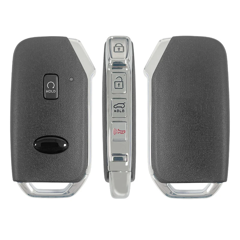 KEYECU 95440-K0300 SY5MQ4FGE05 434MHz 4A 5 ปุ่มกุญแจรีโมทกุญแจรถแบบไร้กุญแจสำหรับเกียโซล 2022 2023