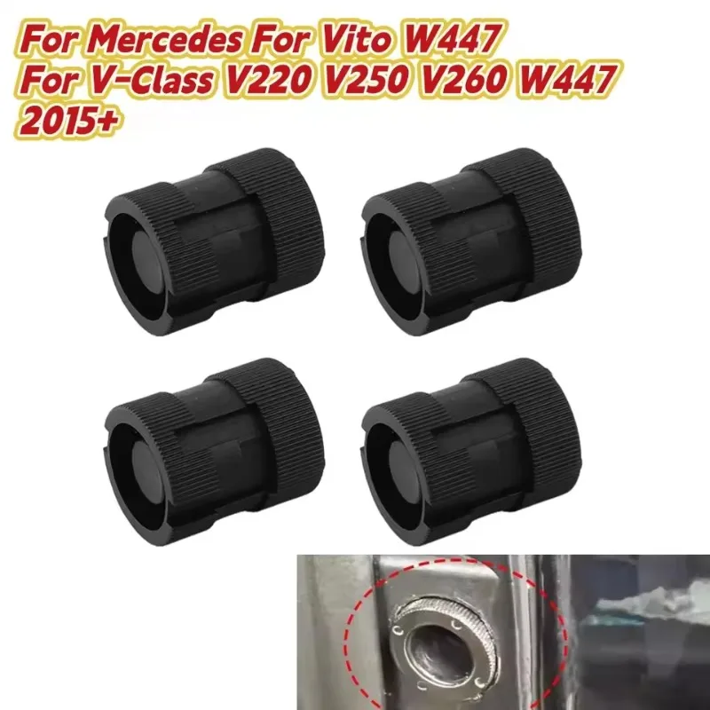 4X  For Mercedes For Vito W447 2015-2021 For V-Class V220 V250 V260 W447 2015 Car Middle /Door /Abnormal Noise Elimination Block