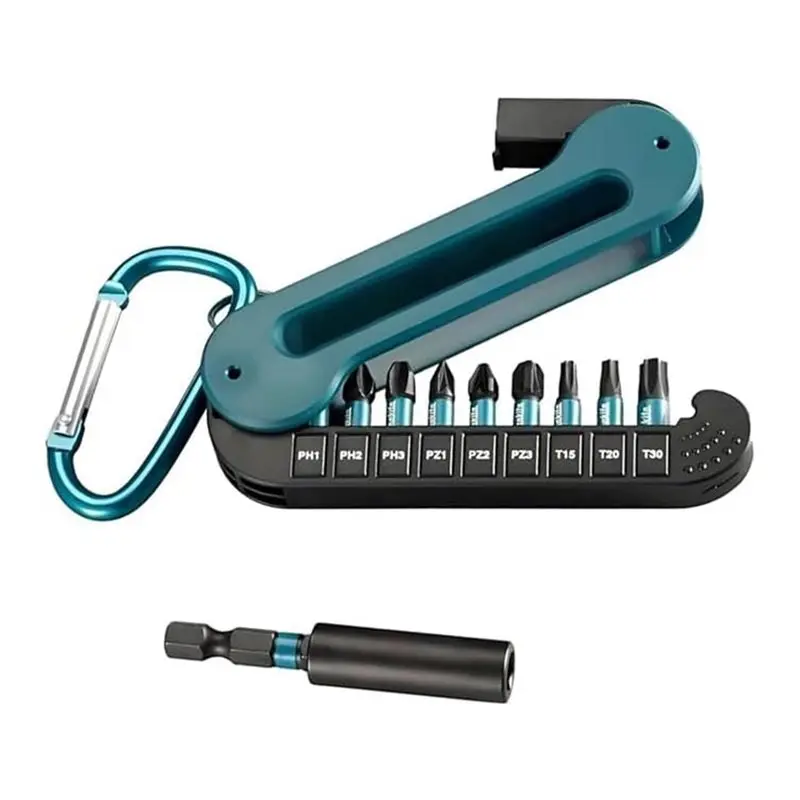 【EFFICIENT 】E-15849 Replacement Number Screwdriver With Magnetic Bit Sleeve Set(PH1, PH2, PH3, T15, T20, T25, T30) For Ha