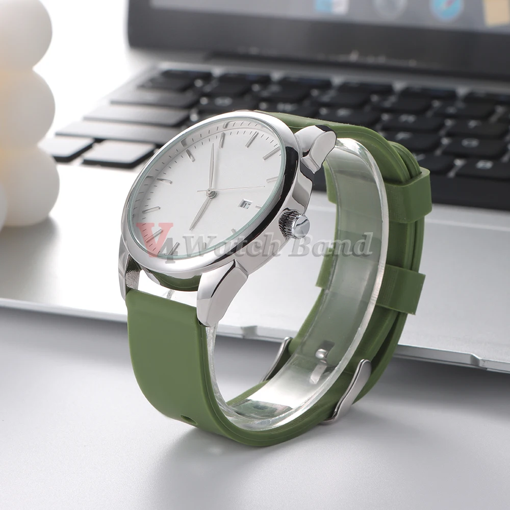 Silicone Watch Band Rubber Wrist Straps 18mm 20mm 22mm 24mm Watch Strap for Galaxy Replace Bands for Oris for Seiko for Citizen view 3