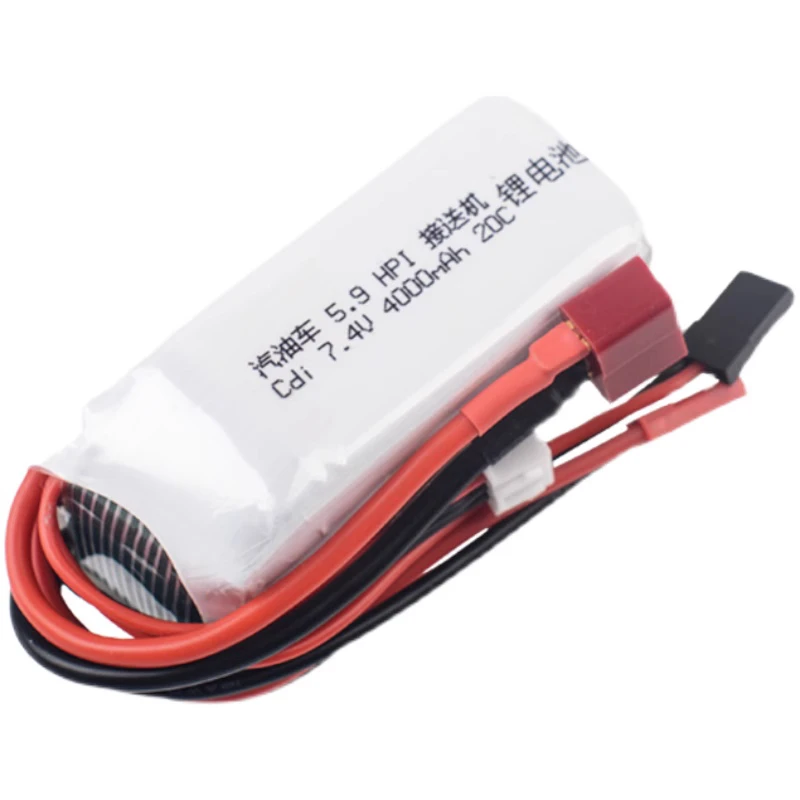 7.4V 4000mAh 20C Lithium Battery Pack Remote Controlled Car Model