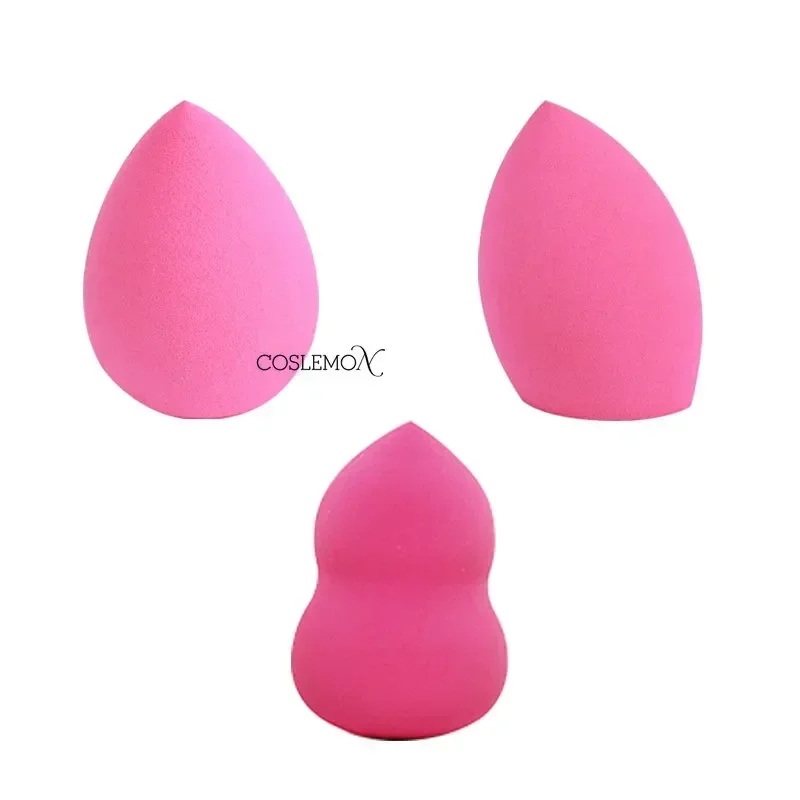 2pcs Makeup Puff Sponge Cosmetics Powder Liquid Foundation Wet and Dry Air Cushion Non Latex Colorful Make Up Egg Cosmetic Tool