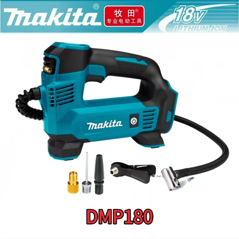 DMP180 MAKITA 18V Lithium-Ion Draadloze Compressor (Zonder Accu) Voor Auto, Draagbare Bandenpomp, Elektrische Motorfietspomp, Luchtpomp