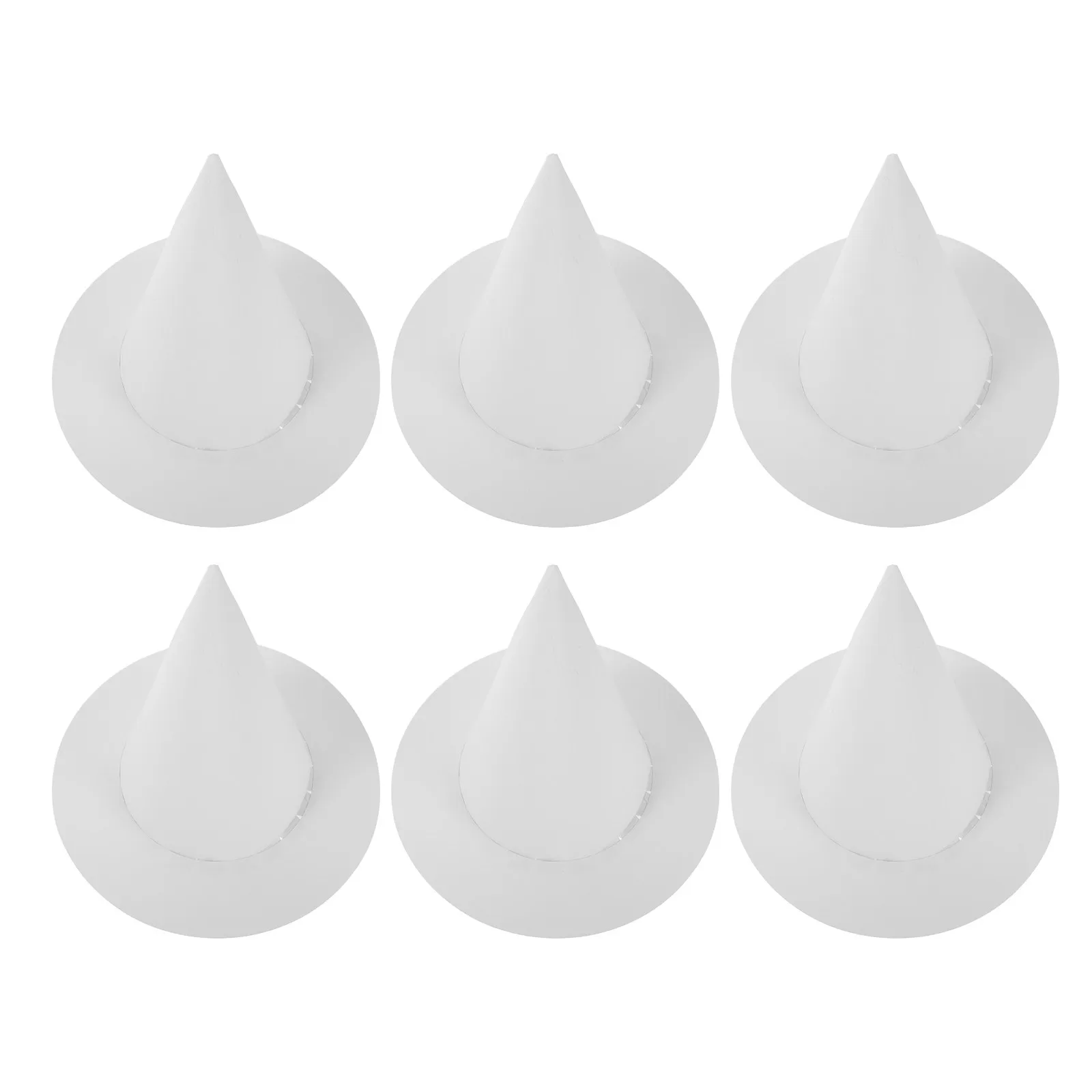 

6Pcs Kids Graffiti Paper Hats Kindergarten Graduation Coloring DIY Craft Supplies Painting Caps for Party Family Activities