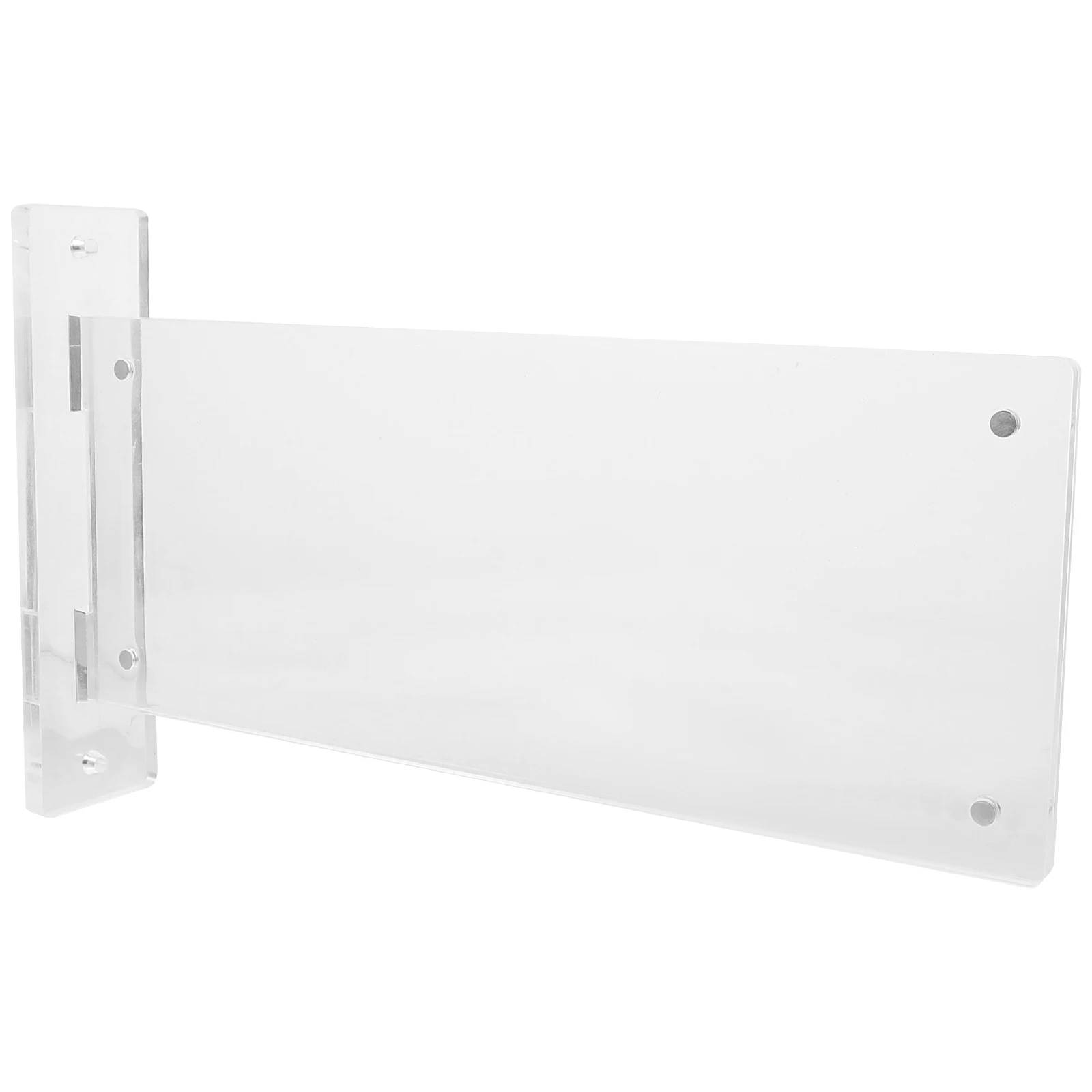 

Office Door Name Plate Clear Acrylic Wall Sign Holder Easy Install No Punch Required for Classroom Factory Office Use