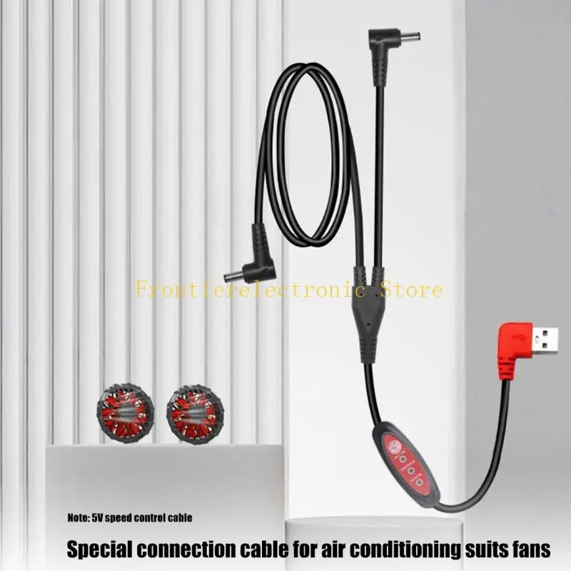 G8DB Portable USB Power Cord for Cooling Apparel Gear and Mobile Travel