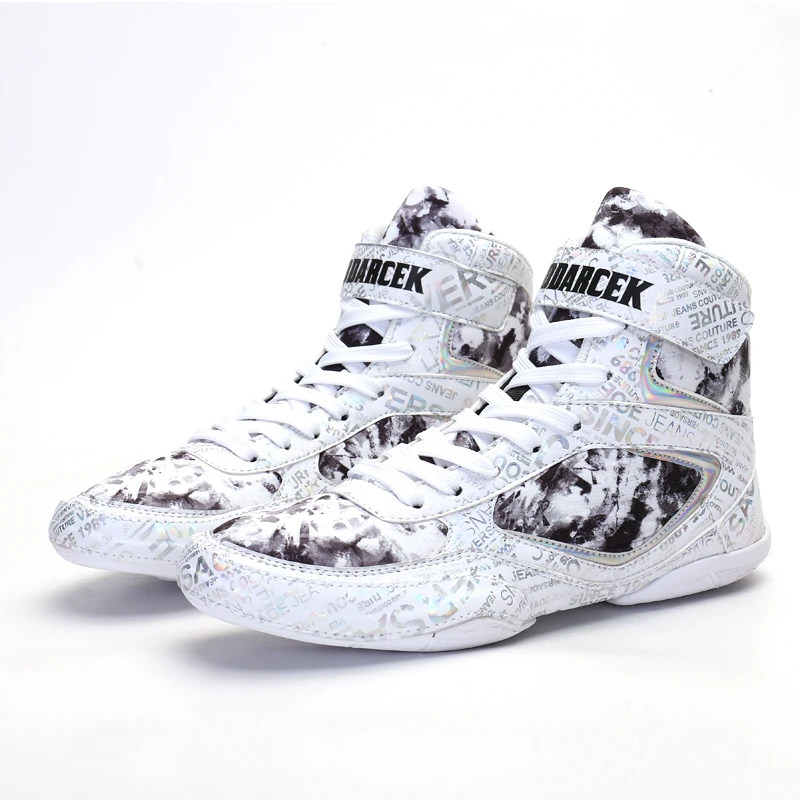 

Autumn Boxing Sneaker Men and Women Classic Professional Wrestling Shoes for Unisex Lacing Mesh Breathable Gym Training Shoe
