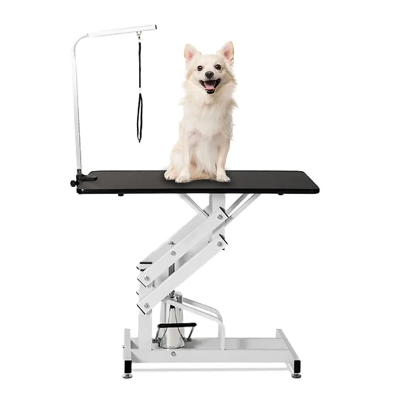 

Professional Veterinary Equipment Dog Grooming Table Heavy Duty Hydraulic Pet Grooming Table