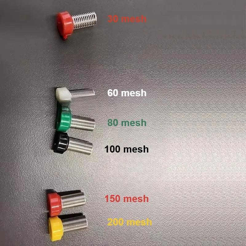 Automatic Spray Gun Korean Flat Mouth Button Nozzlefilter Elementfilter Screen 200mesh,150mesh，100 Mesh, 80 Mesh, 60 Mesh30mesh