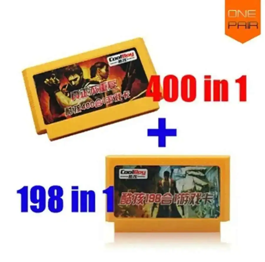 novo-cartucho-de-jogo-de-8-bits-cartao-de-jogo-classico-um-par-venda-quente-400-em-1-198-em-1-carrinho-amarelo