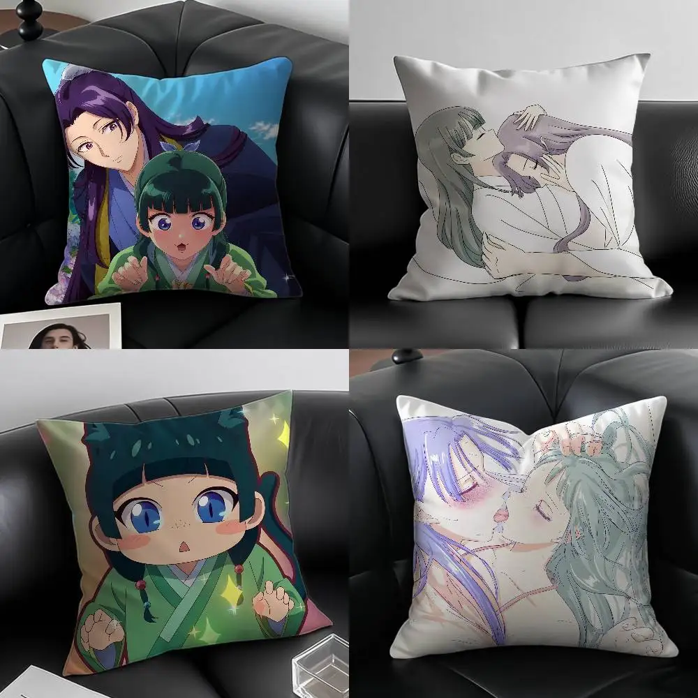 

The Apothecary Diaries Pillow Case Custom Printed Brushed Fleece Pillow, Baby Skin-Touch, Eco-Friendly Dye-Sublimation Cushion F