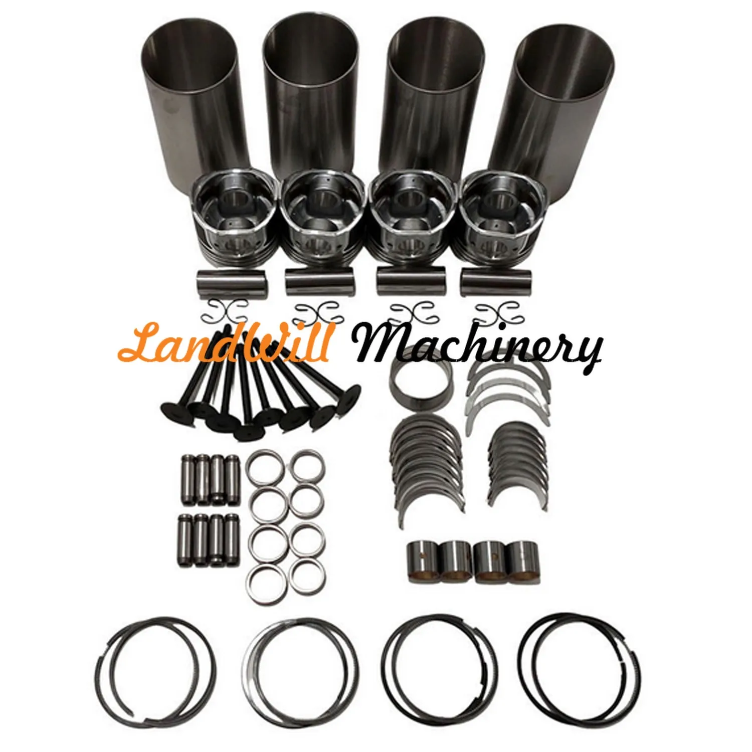 K4N K4N-DI Engine Overhaul Rebuild Kit STD Fits For Mitsubishi Engine