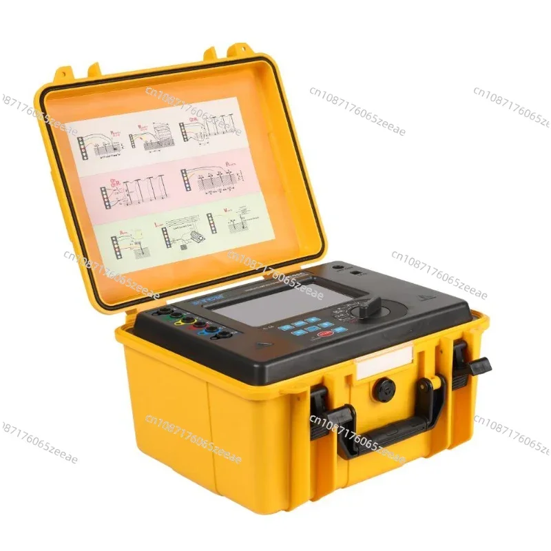 ETCR3200C Double Clamp Grounding Resistance Test Pile Ohmmeter Current 250mA Resistance