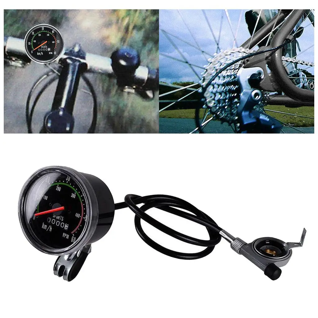 

Speedometer & Odometer w / Mounting Hardware for Motorized Bicycle Motor