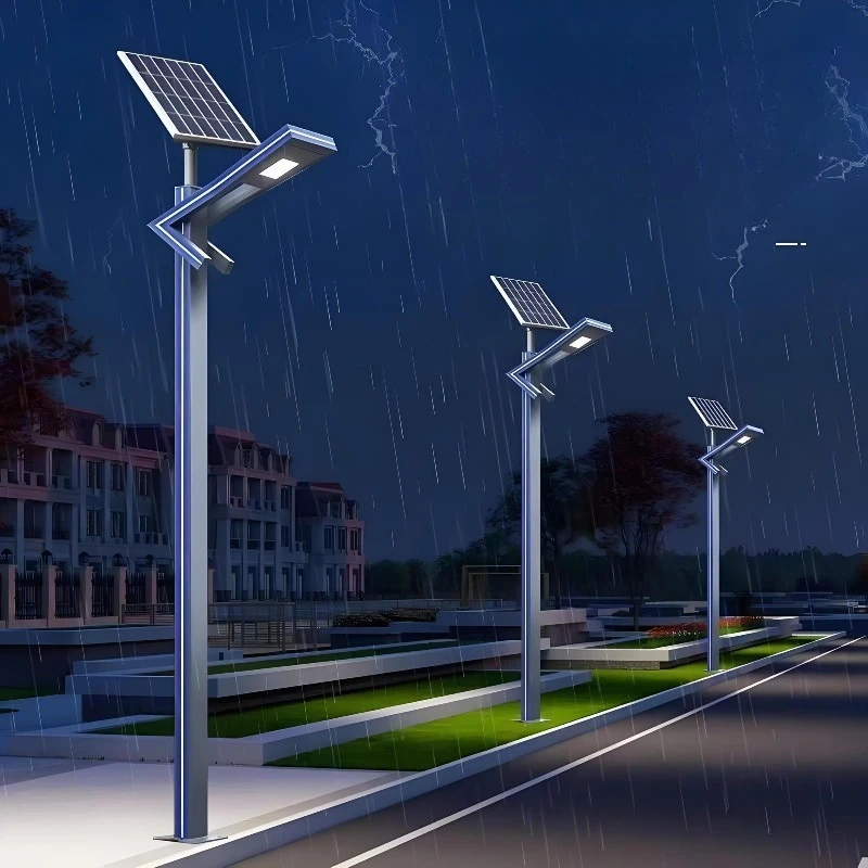 Solar street light outdoor super bright new energy-saving waterproof durable high battery life garden lighting