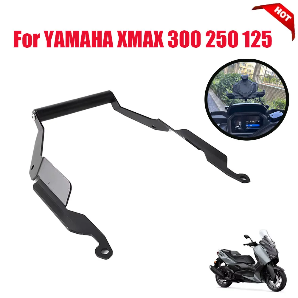 

For YAMAHA XMAX 300 250 125 X-MAX XMAX250 XMAX125 2025 Motorcycle Accessories Phone Holder Stand GPS Navigation Bracket Support