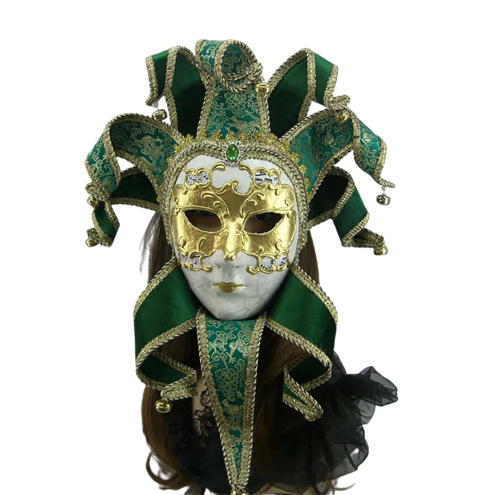 Venice high-end mask Halloween clown mask cosplay mask