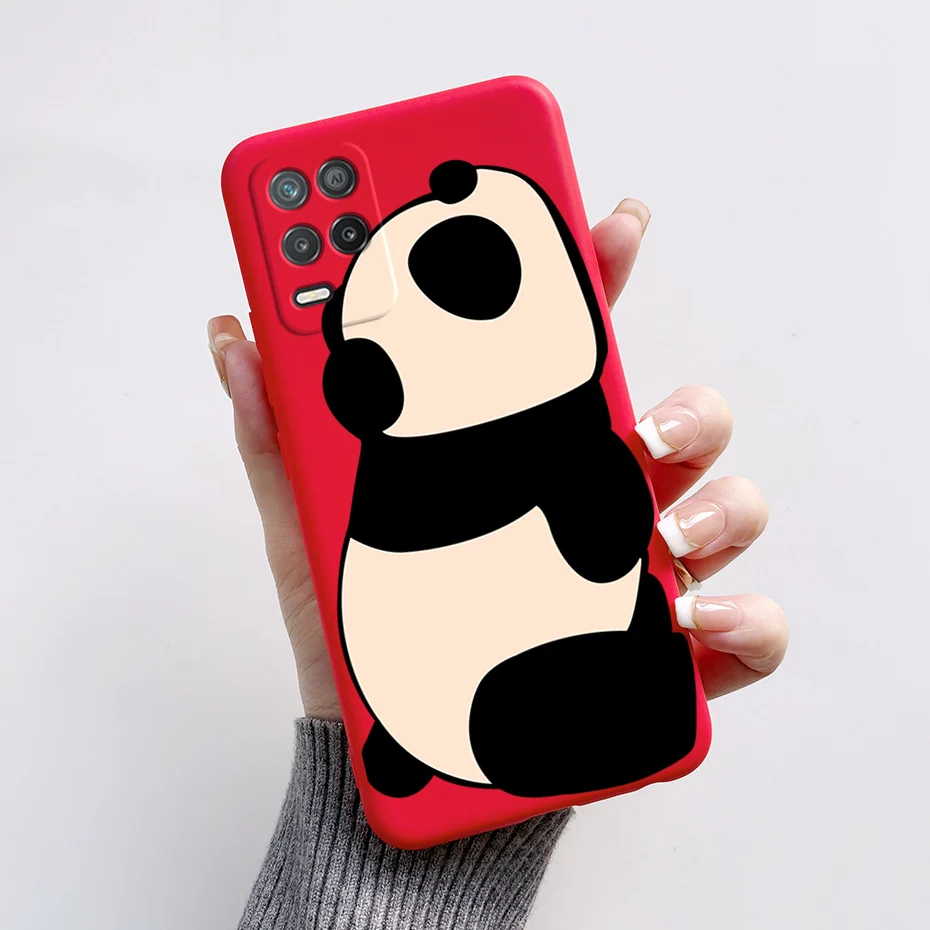 For Realme Narzo 30 5G Case Narzo30 RMX3242 Silicone TPU Cartoon Soft Phone Case For Ralme Narzo 30 5G Cover Coque Bumper Fundas