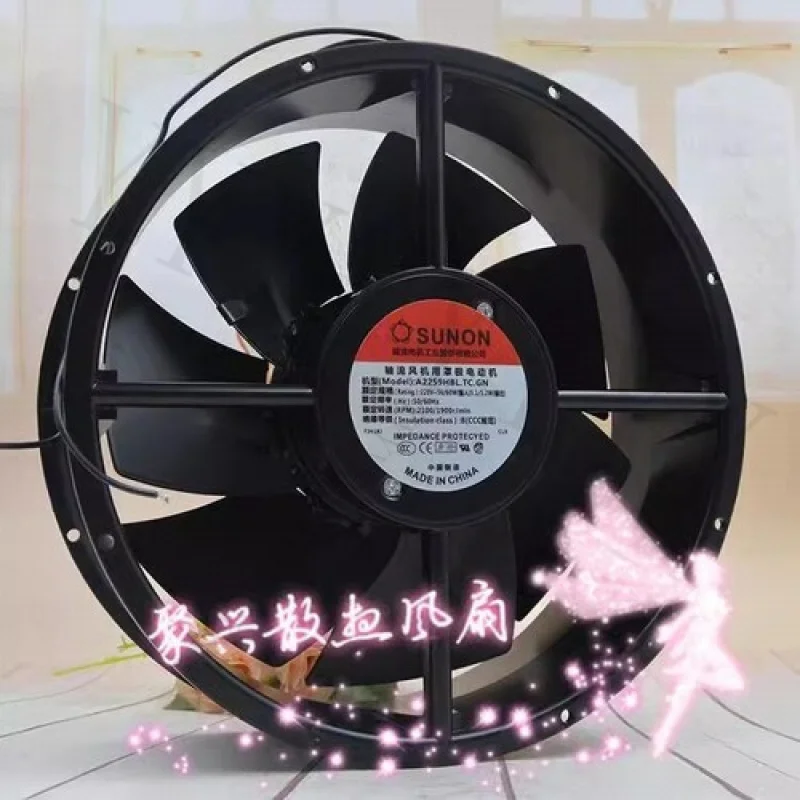 Y+ FOR SUNON A2259HBL.TC.GN 220V 25489 25.4CM All Metal Round Fan