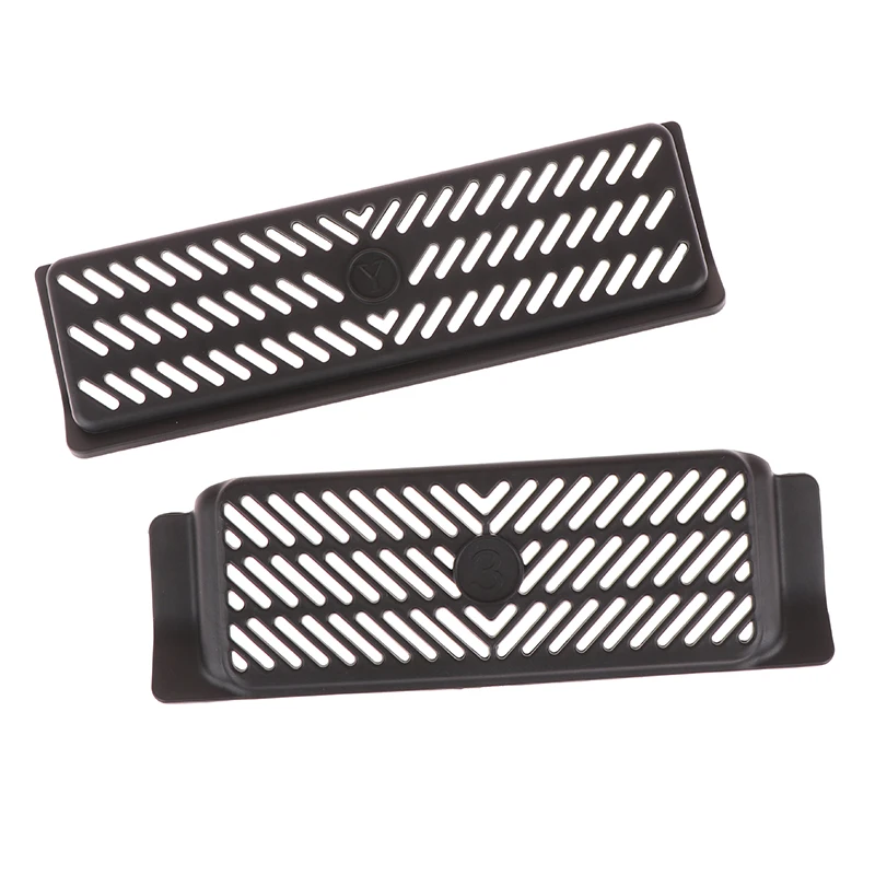 2 Pcs Car Air Intake Protective Mesh Cover Bug Screen Water Bar Filter Car Guard Car Trim Accessories One Piece Detachable