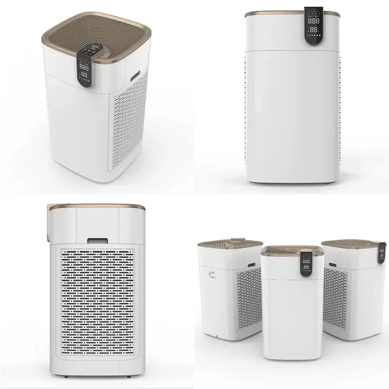 SJSmart Home Air Purifier for Large Area with WiFi Remote Control Fast Cleaning