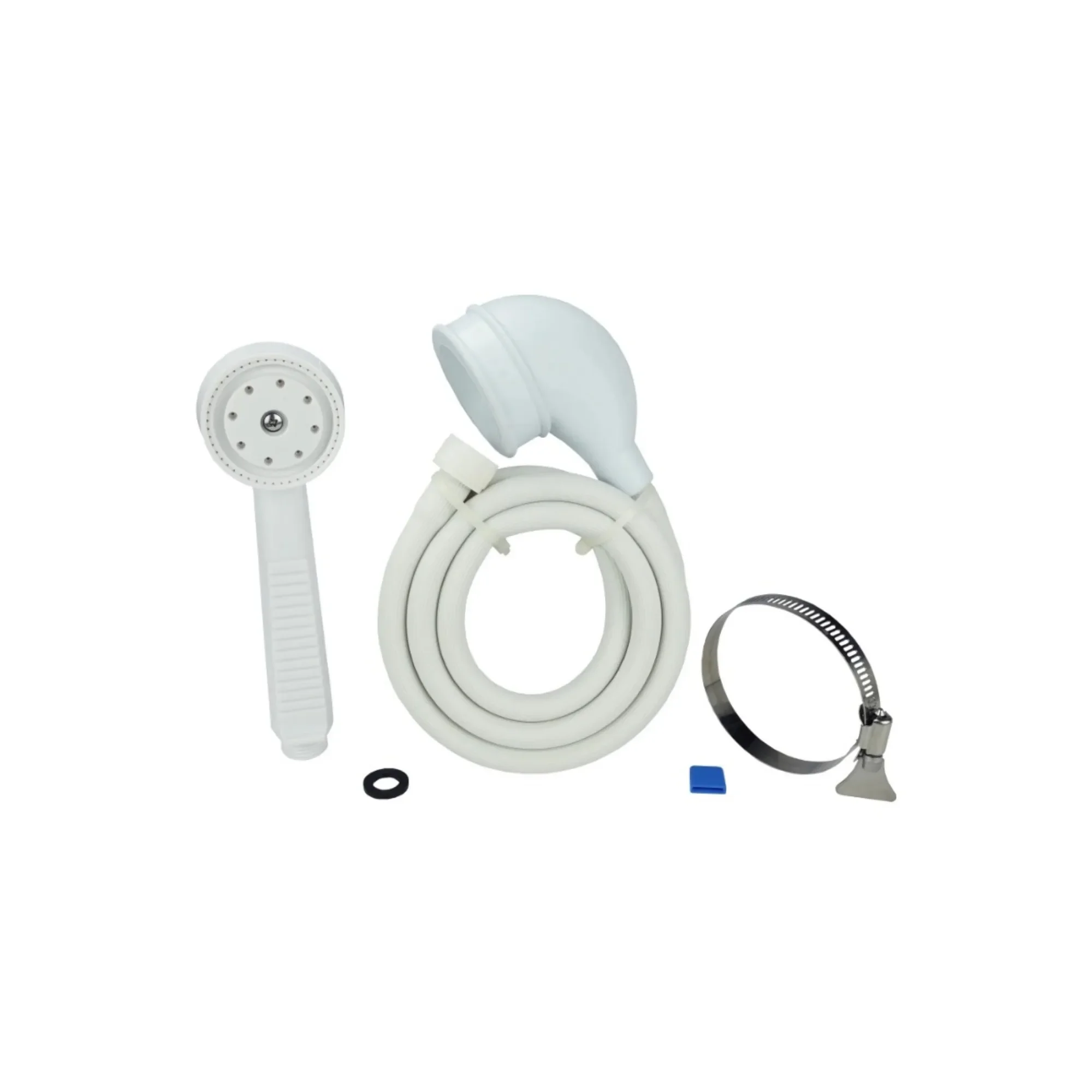 

Portable Hand Held Shower Head fits Bathtubs without Diverter,Enhanced Nozzle, Garden Tub Sprayer