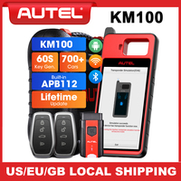 Autel MaxiIM KM100 KM100E Universal Key Generator Kit Lifetime Free Update Key Fob Programmer Immobilizer Tool All Key Lost