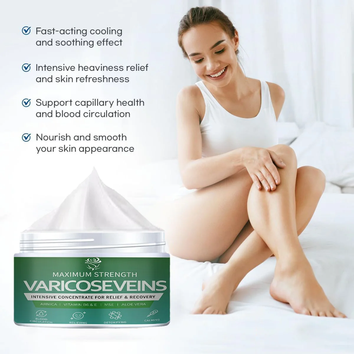 2023 Latest Varicose  Pain Treatment Phlebitis Vasculitis Rotten Leg Spider Leg Treatment Cream face creams for women