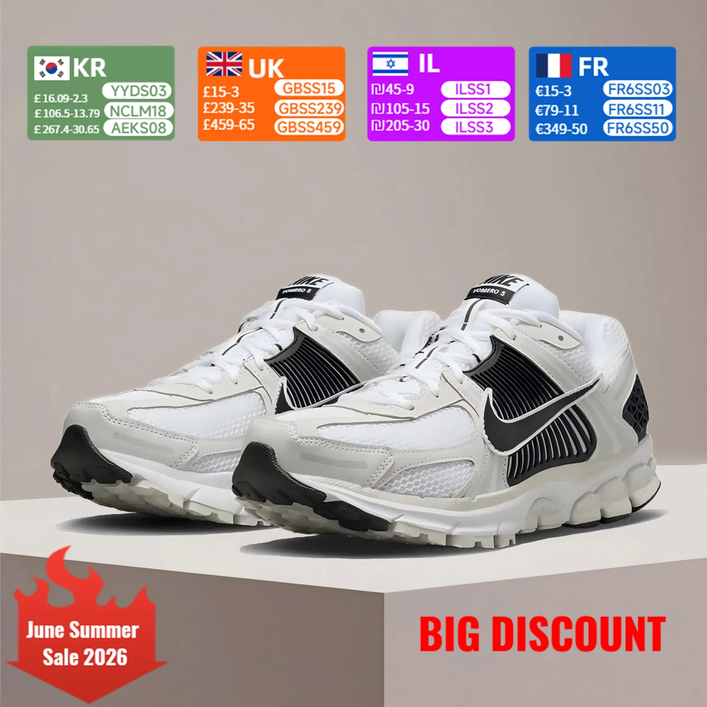 

Nike Zoom Vomero 5 Yankees Running Shoes Unisex - Lightweight Responsive Cushioning for Men & Women Training FB9149-101